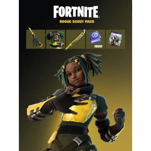 FORTNITE - ROGUE SCOUT PACK ANY PLATFORM GLOBAL